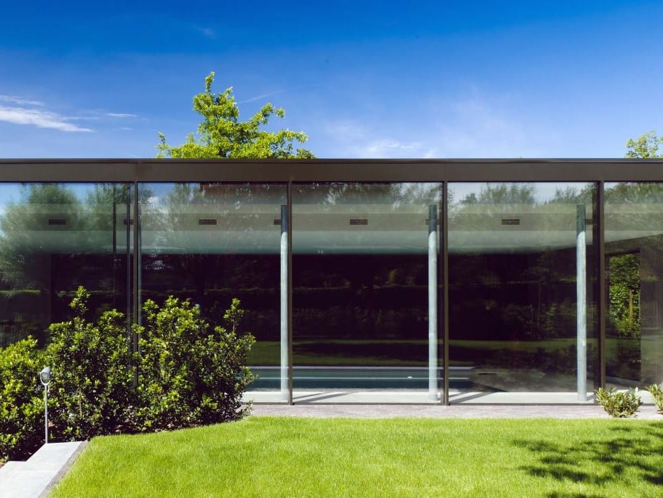 Алюминиевое раздвижное окно с тройным остеклением Keller minimal windows® KELLER minimal windows®4+ highline ARCH-00067362 - Вид №1