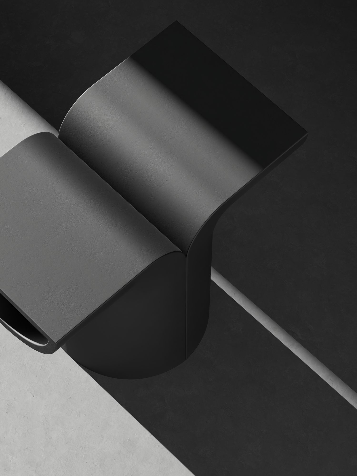 Бетонный журнальный столик / табурет PULKRA Anthos ARCH-00020831 - Вид №1