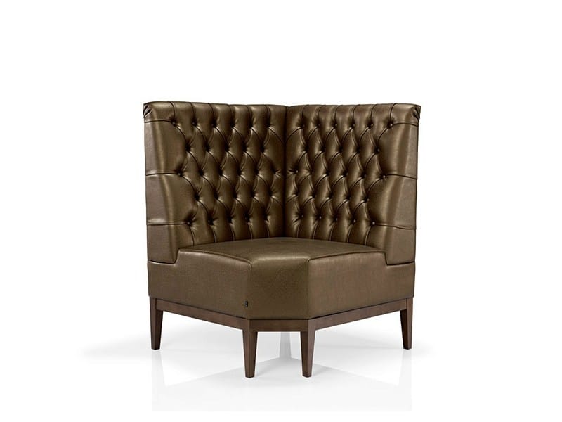 Капитонный диван с высокой спинкой More Contract Blues ARCH-00025448