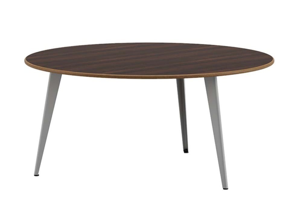 Деревянный круглый низкий журнальный столик Ersa ARCH-00012667