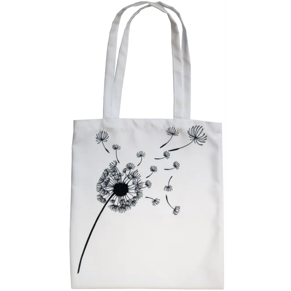 Сумка шоппер Seasons Одуванчик 40x45 см белая STLM-2084120