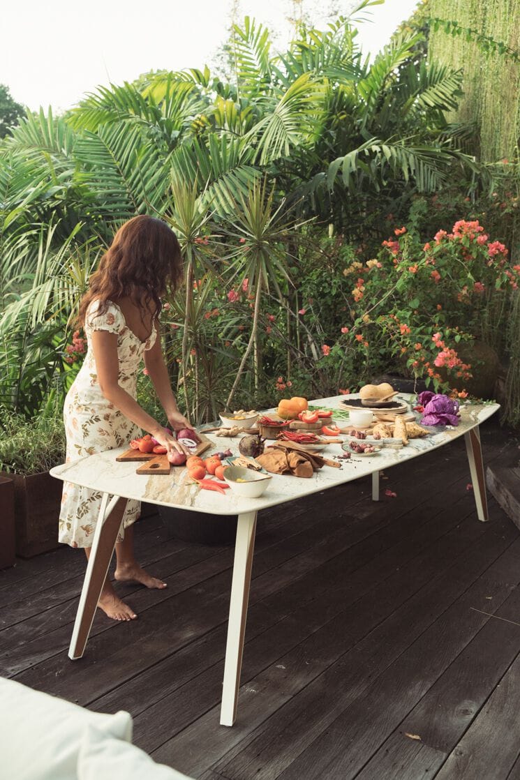 Прямоугольный садовый стол из керамогранита cbdesign Palinuro / Praiano ARCH-00101430 - Вид №24