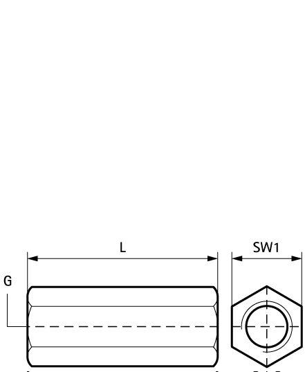 6453940 Монтажный элемент BIS Соединительные муфты соединение резьбовых элементов WALRAVEN  - Вид №1