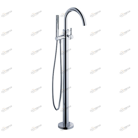 Смеситель однорычажный для ванны, напольный монтаж JOERGER Charleston Royal 619.10.820.000