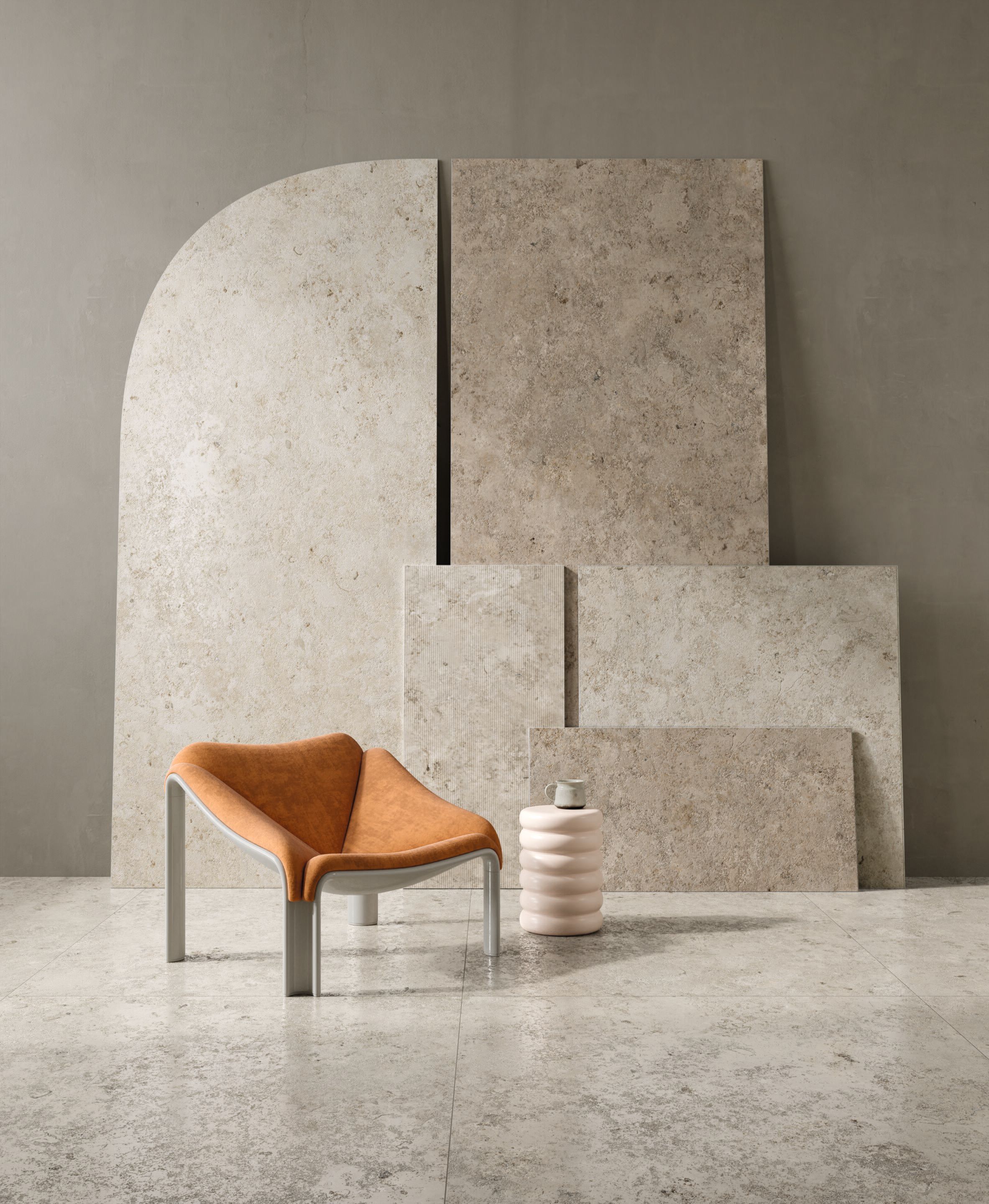 Напольное покрытие из керамогранита с эффектом камня CERAMICA FONDOVALLE 2.OUT ARCH-00020244 - Вид №1