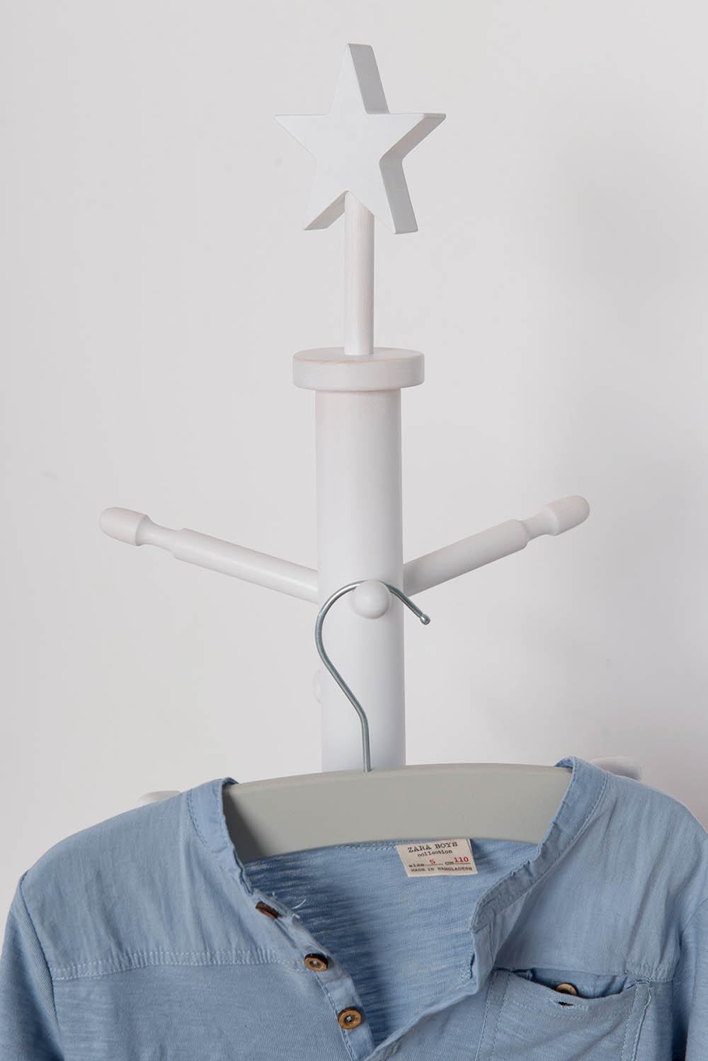 Вешалка-плечики детская серая VAMVIGVAM  281995 Серый Santreyd  - Вид №9