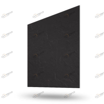 КЕРАМОГРАНИТ 600Х600Х10 РЕЛЬЕФ НАСЫЩЕННО-ЧЕРНЫЙ UF019MR RELIEF 600х600х10 Уральский гранит UF019MRRELIEF600Х600Х10
