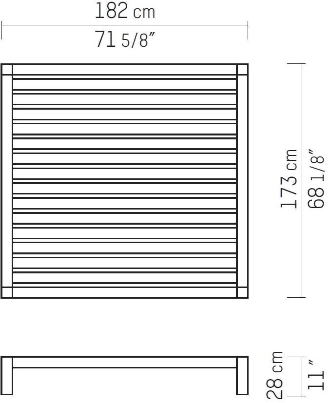 Piet Boon Кофейный столик Lars outdoor Pbc 11.42.03. - Вид №5