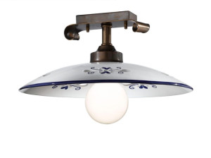 Латунный светодиодный потолочный светильник с керамическим диффузором