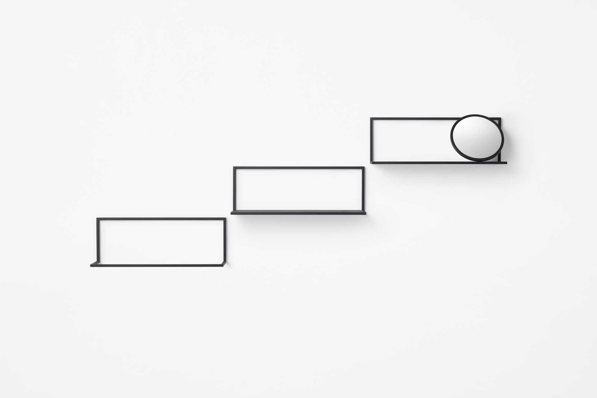 Каркас настенного зеркала маленькое с доской Stellar Works FR-M121-S Frame - Вид №11