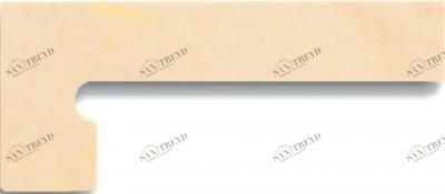 Pulido Beige Maya Zanquin Drch. плинтус ступени правая 19*42,4 (1кор/8шт) Venatto 28584