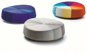 La Cividina Пуф из ткани с огнестойкой набивкой Windmill