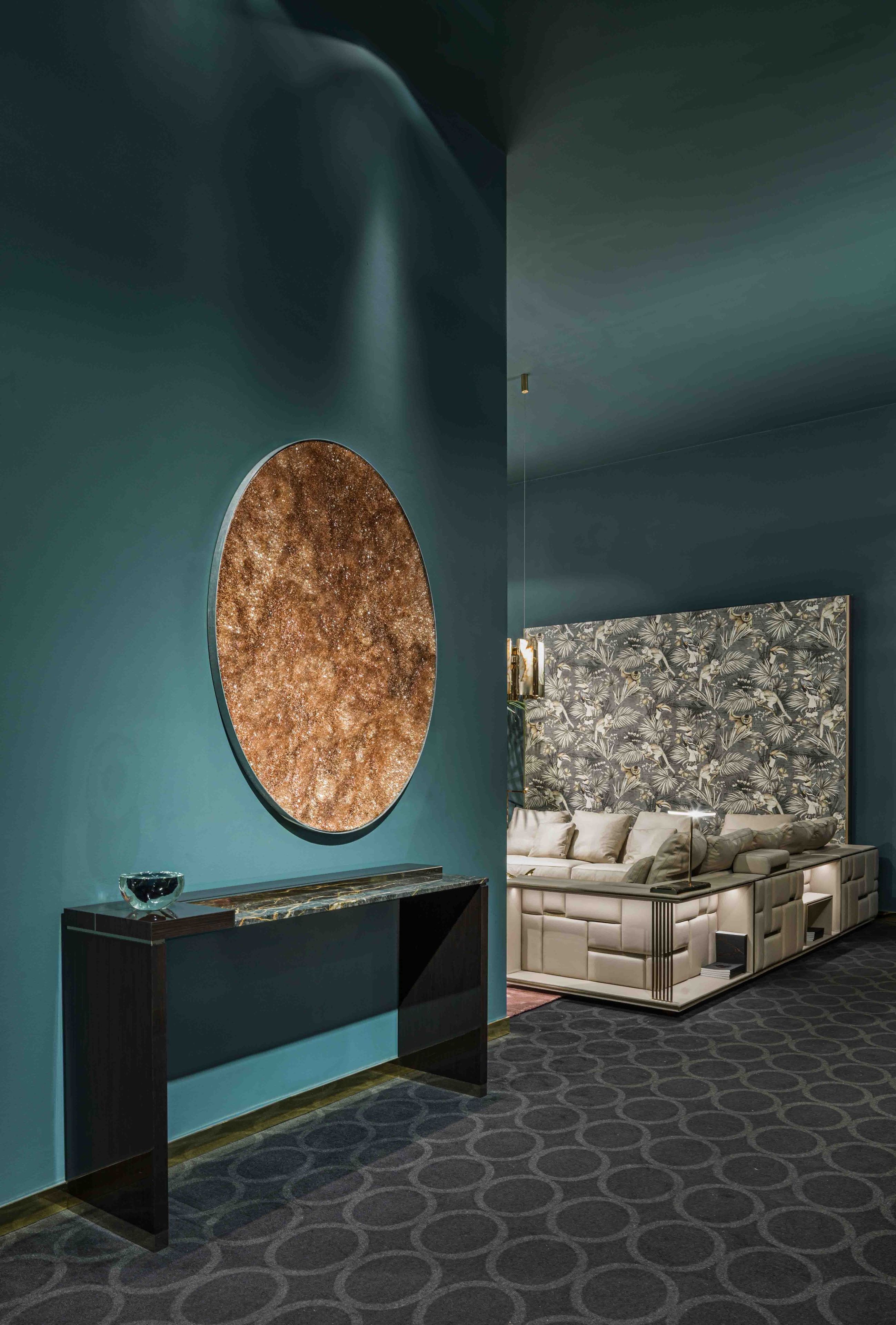 Беспроводная настольная лампа из мрамора и металла Visionnaire BARNABY ARCH-00082683 - Вид №5