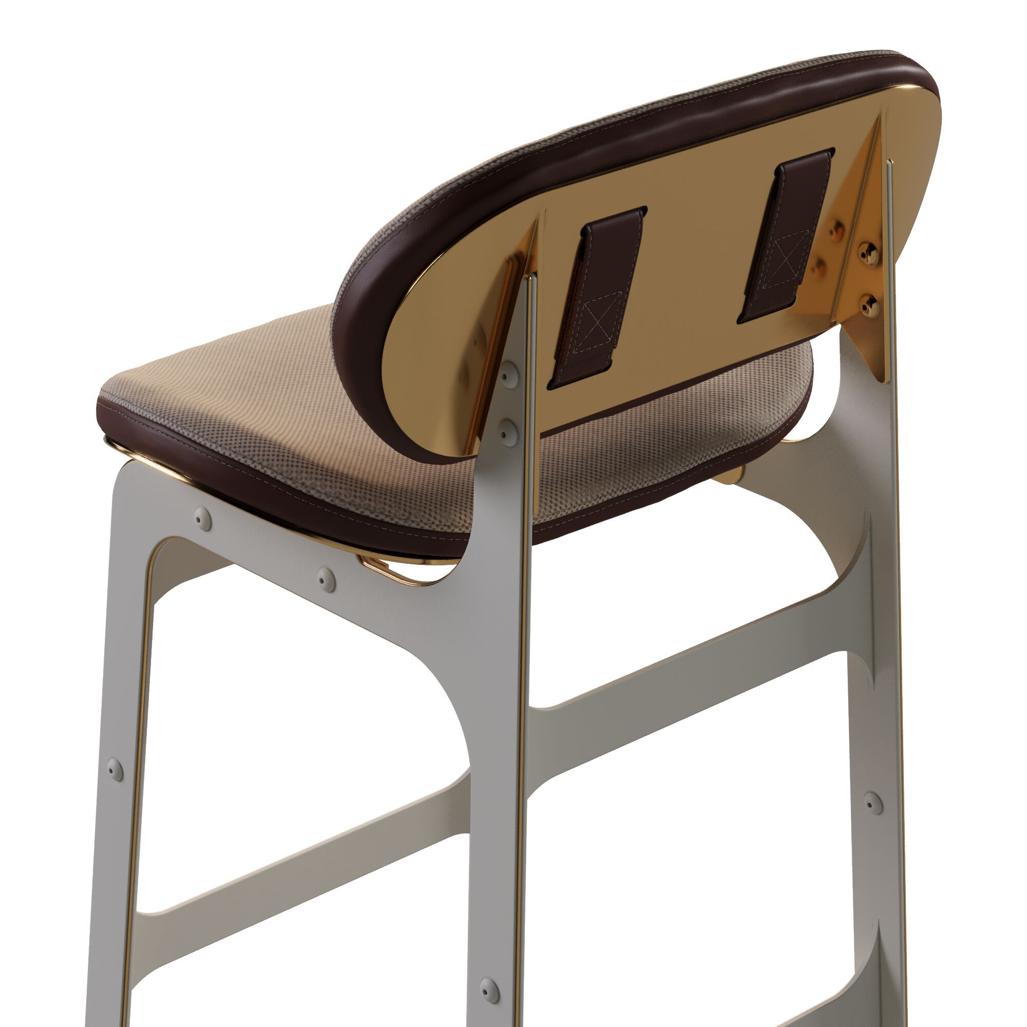 Высокий барный стул со спинкой Myface Orizon ARCH-00039764 - Вид №4