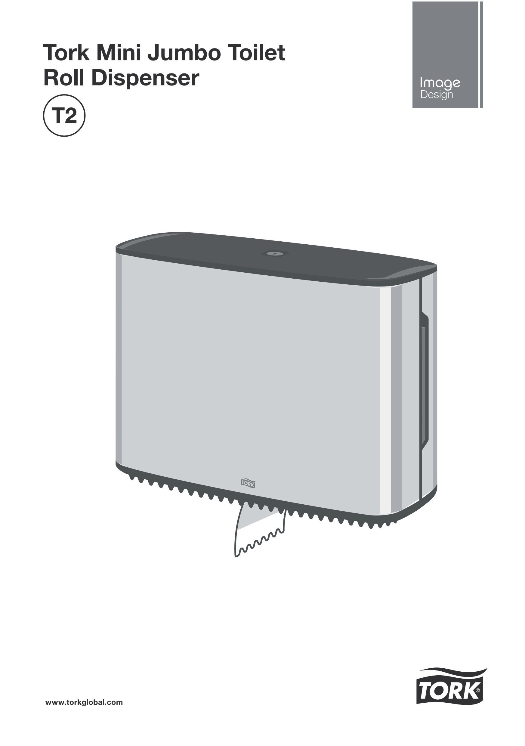 46000638 Диспенсер для туалетной бумаги Mini Jumbo Tork  - Вид №4
