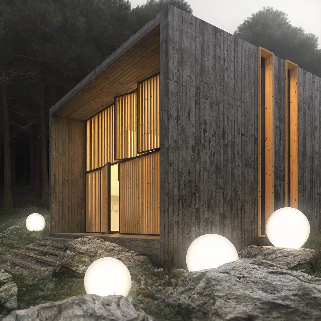 Ландшафтный светильник M3light Sphere 12572000 M3LIGHT SPHERE 311923 Белый - Вид №2