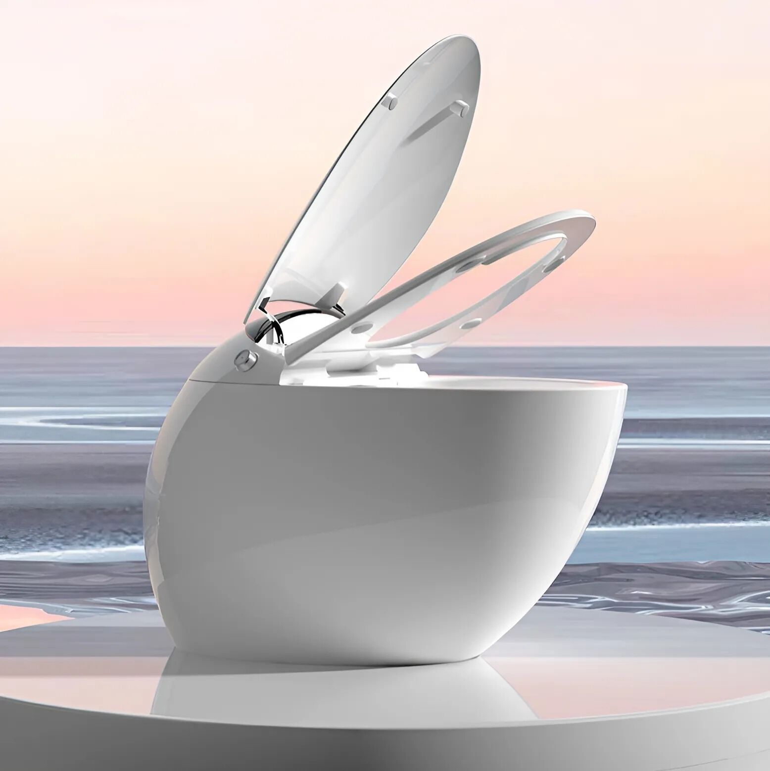 Напольный керамический туалет биде Fontana Showers LAUDIO ARCH-00078903