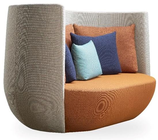 ROSSIN 2-местный тканевый диван Nido sun-id-1515957 - Вид №2