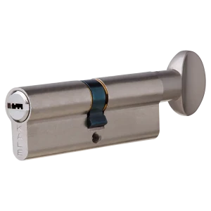 Цилиндр Kale 164BM-90-C-NP, 40х40 мм, ключ/вертушка, цвет никель 82394801 STLM-2129288