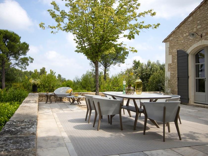 Les jardins Круглый рабочий стол из дерева Selva Ta08101 - Вид №2