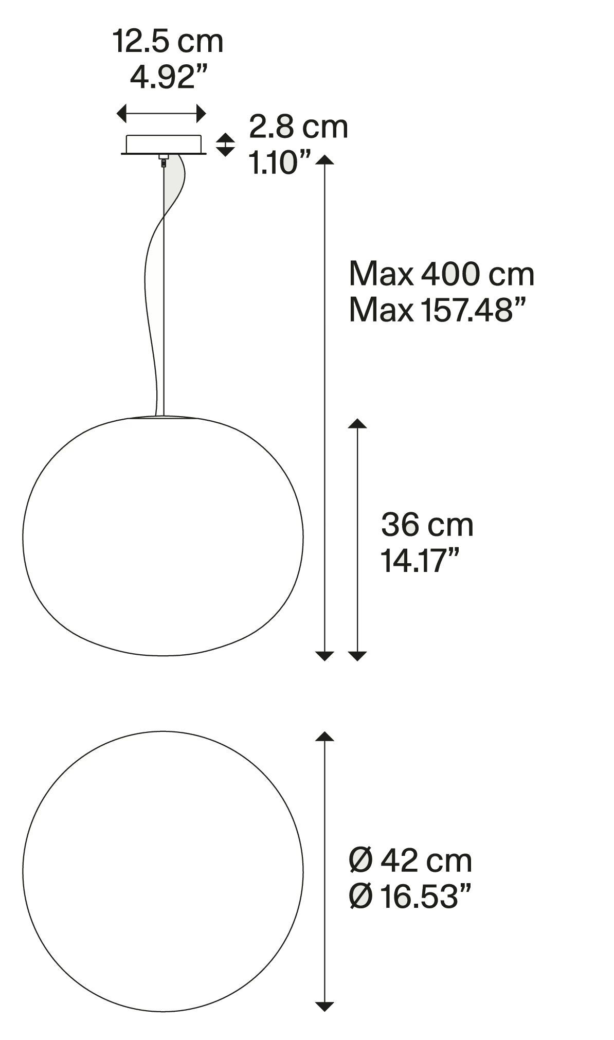 Выдувное стекло светодиодный подвесной светильник Lodes Volum ARCH-00085191 - Вид №14