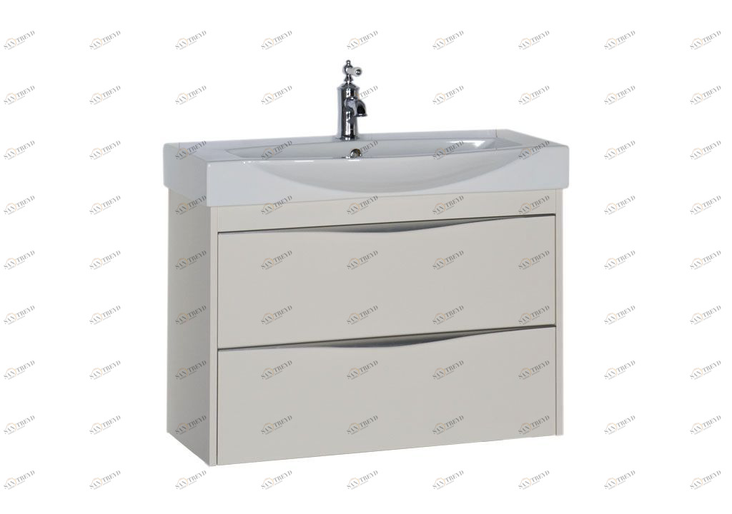 Тумба с раковиной Aquanet Франка 85 слоновая кость 0018305400182329