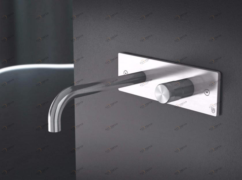 Radomonte Смеситель для биде настенный однорычажный, без сливного крана Hiro Hir21