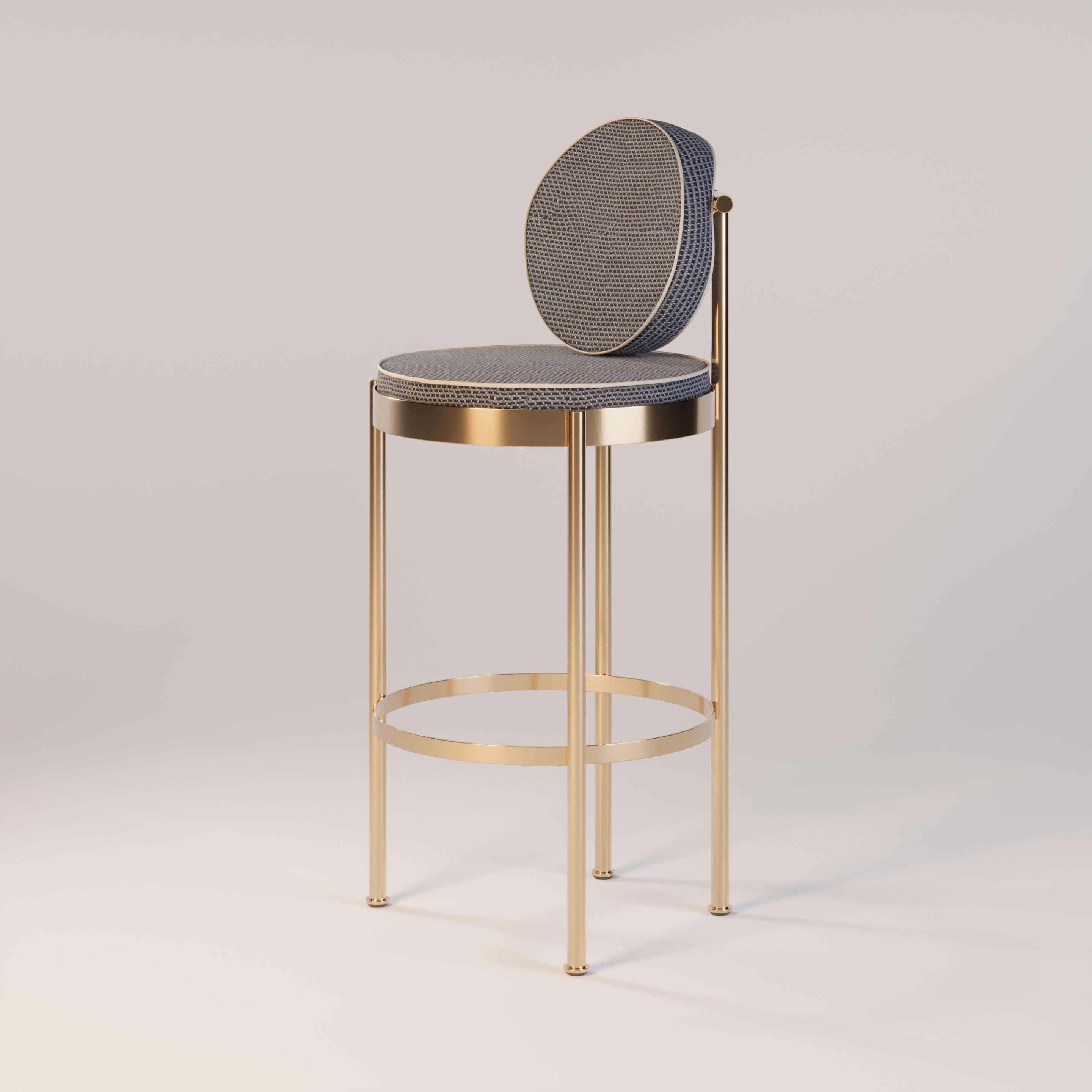 Высокий тканевый садовый стул со спинкой Myface Trace ARCH-00138011 - Вид №20