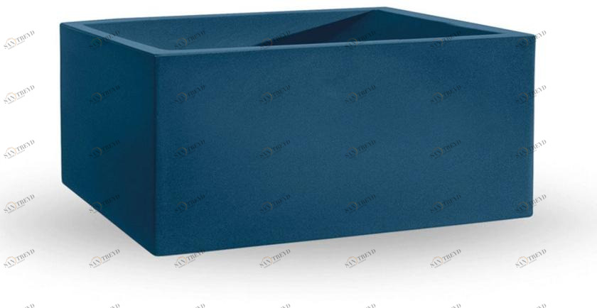 Lyxo Design Кашпо полиэтиленовое прямоугольное низкое  Ca320-cm0080 