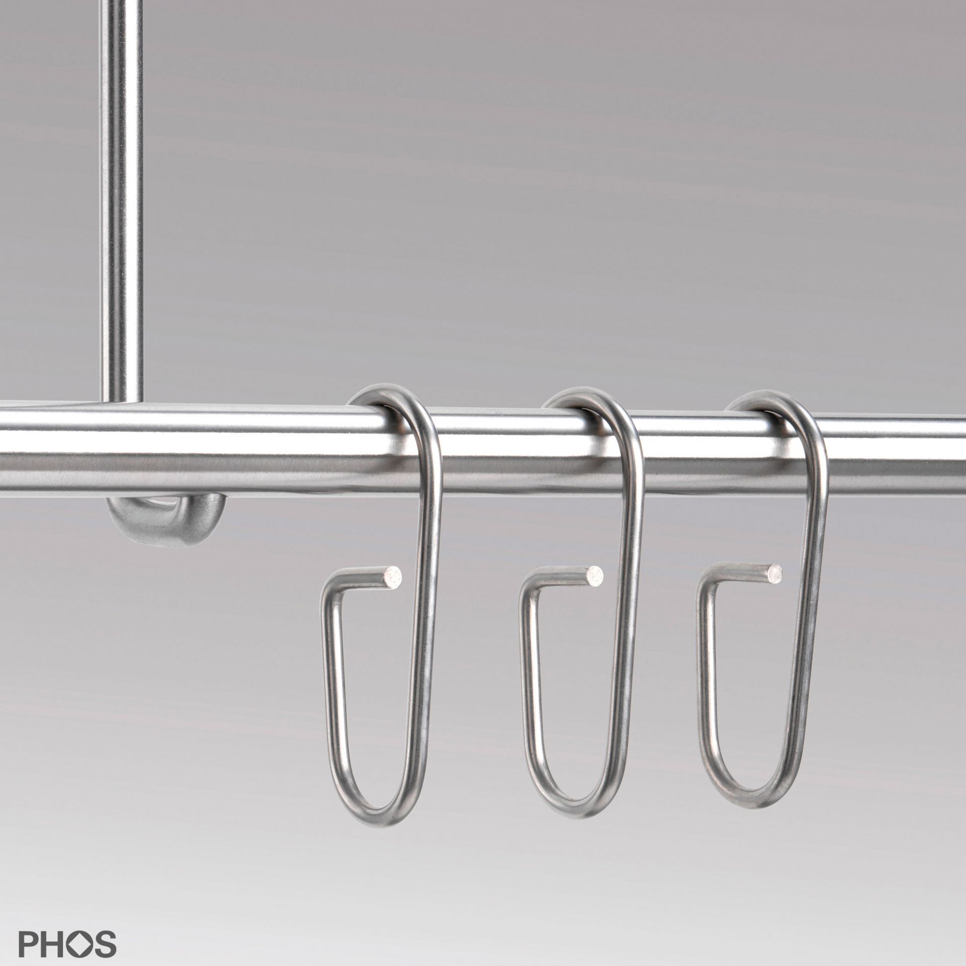 HKDSet5 Сквозные крючки для штор, набор из 5 шт. для стержня ø12 мм PHOS  - Вид №3