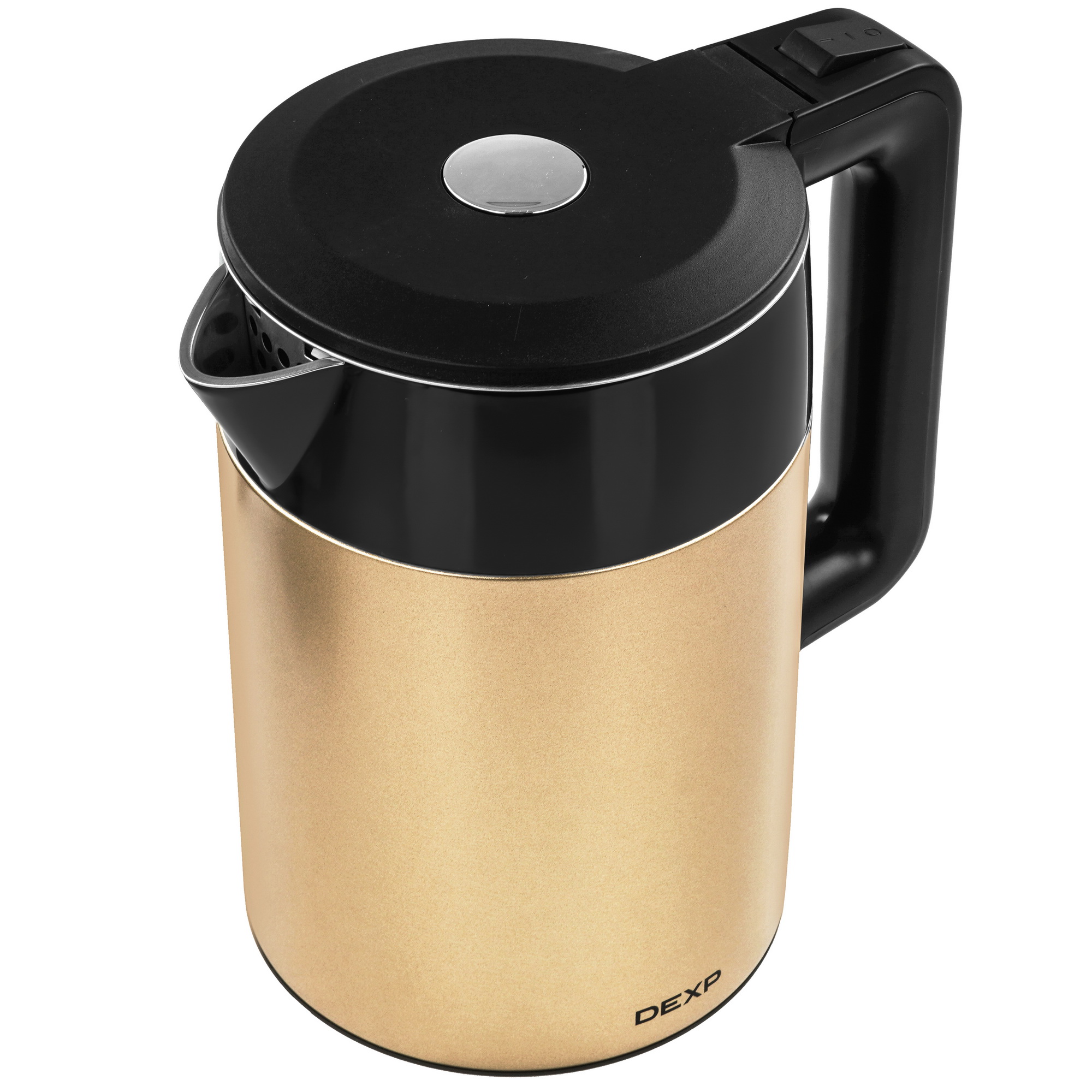 9071649 Электрочайник DEXP EK-10DWC золотистый STDN-0051971 - Вид №2
