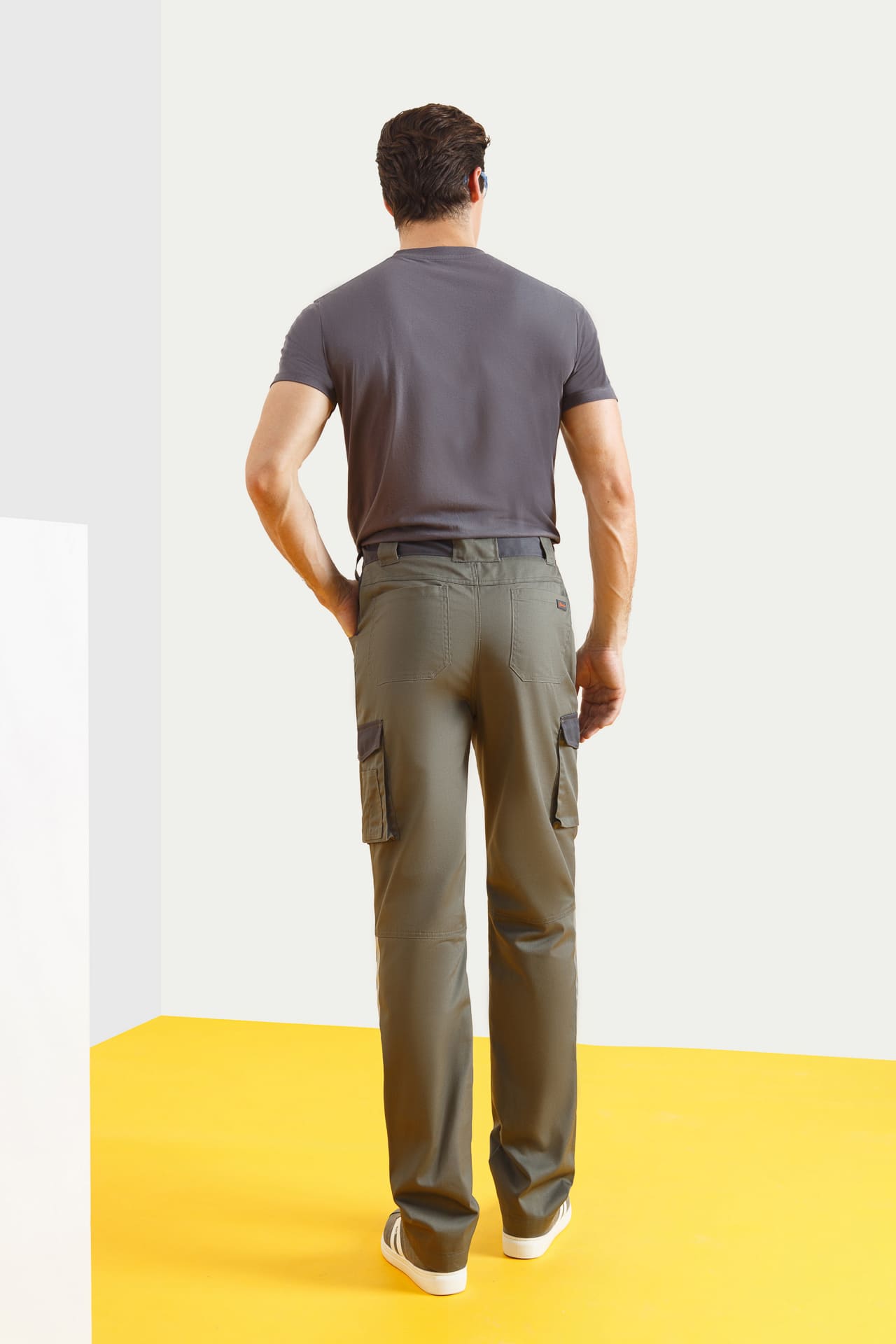 4974822 Костюм  NEW серый хаки графит STATUS  Летняя спецодежда  размер 64-66/170-176  - Вид №9