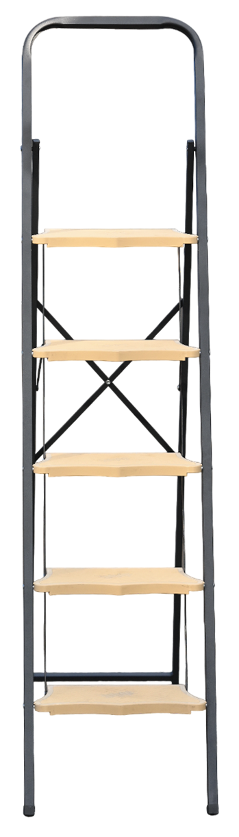 Стремянка c широкими пластиковыми ступенями MKP 805 ALUMET  - Вид №4