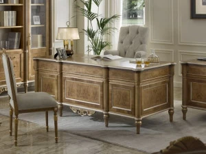 SCAPPINI & C Прямоугольный деревянный стол с ящиками  2761