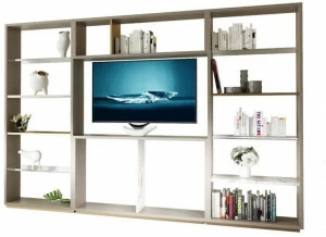 MORADA Самонесущая стеновая система из дерева и стекла с подставкой под телевизор Puro Puro wu