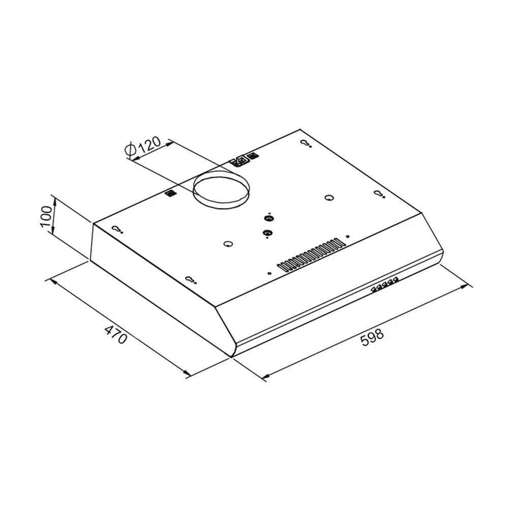 Вытяжка ORE Oliver 60 см - стильная очистка воздуха для вашей кухни 15080883 STLM-0005335 - Вид №8