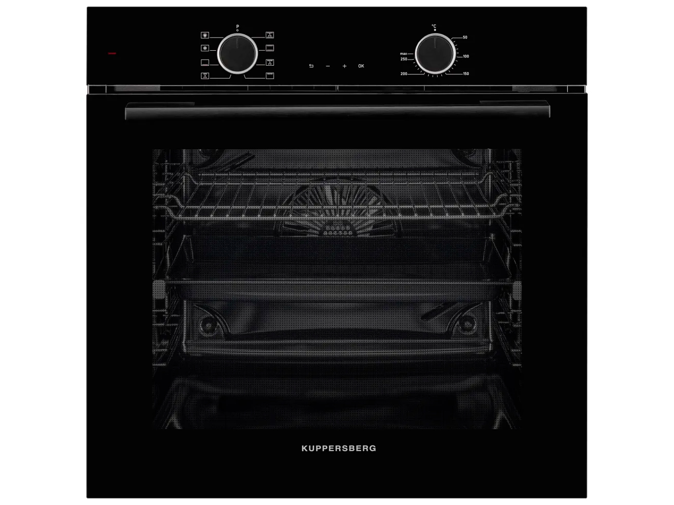 9936064 Электрический духовой шкаф Kuppersberg HF 608 B черный STDN-0122688