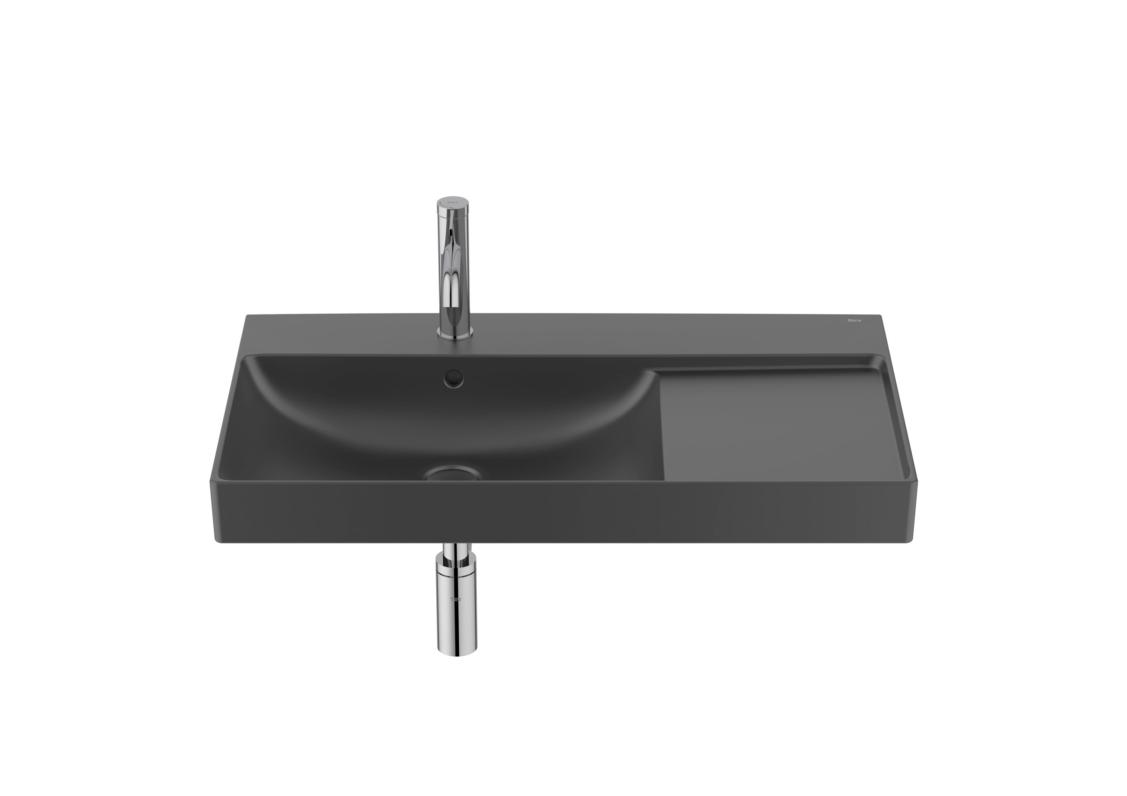 Керамическая подвесная раковина с одной столешницей Roca Ona ARCH-00028455 - Вид №10