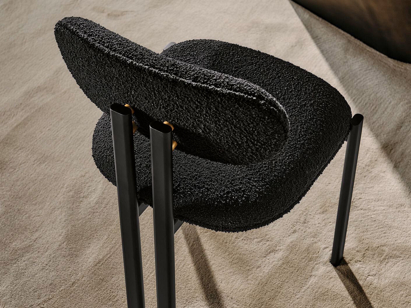 Металлический мягкий стул Naturedesign Home ARCH-00060837 - Вид №2