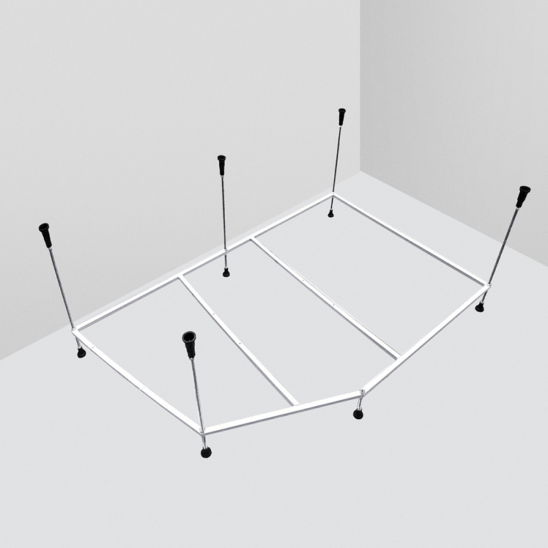 W80A-170L110W-R каркас 170х110 см левосторонний шт AM.PM Like