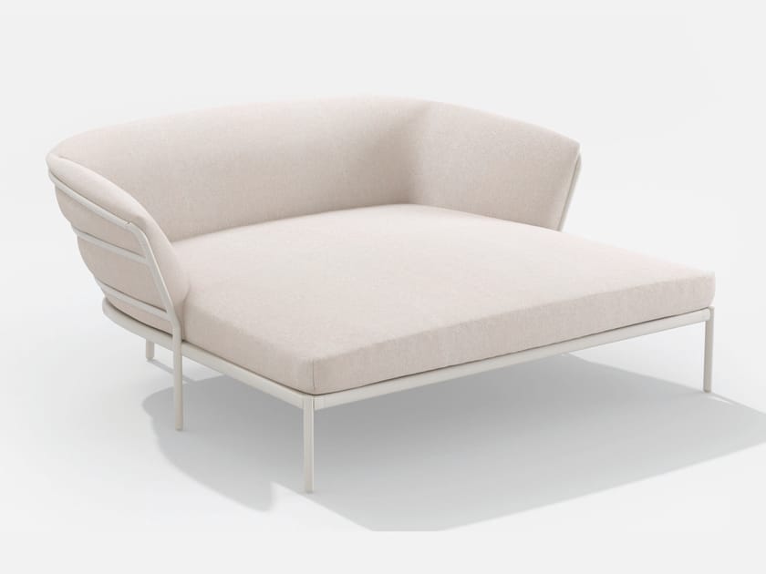 Окрашенная алюминиевая Садовая кровать со съемными и съемными подушками FAST Ria Soft ARCH-00048026