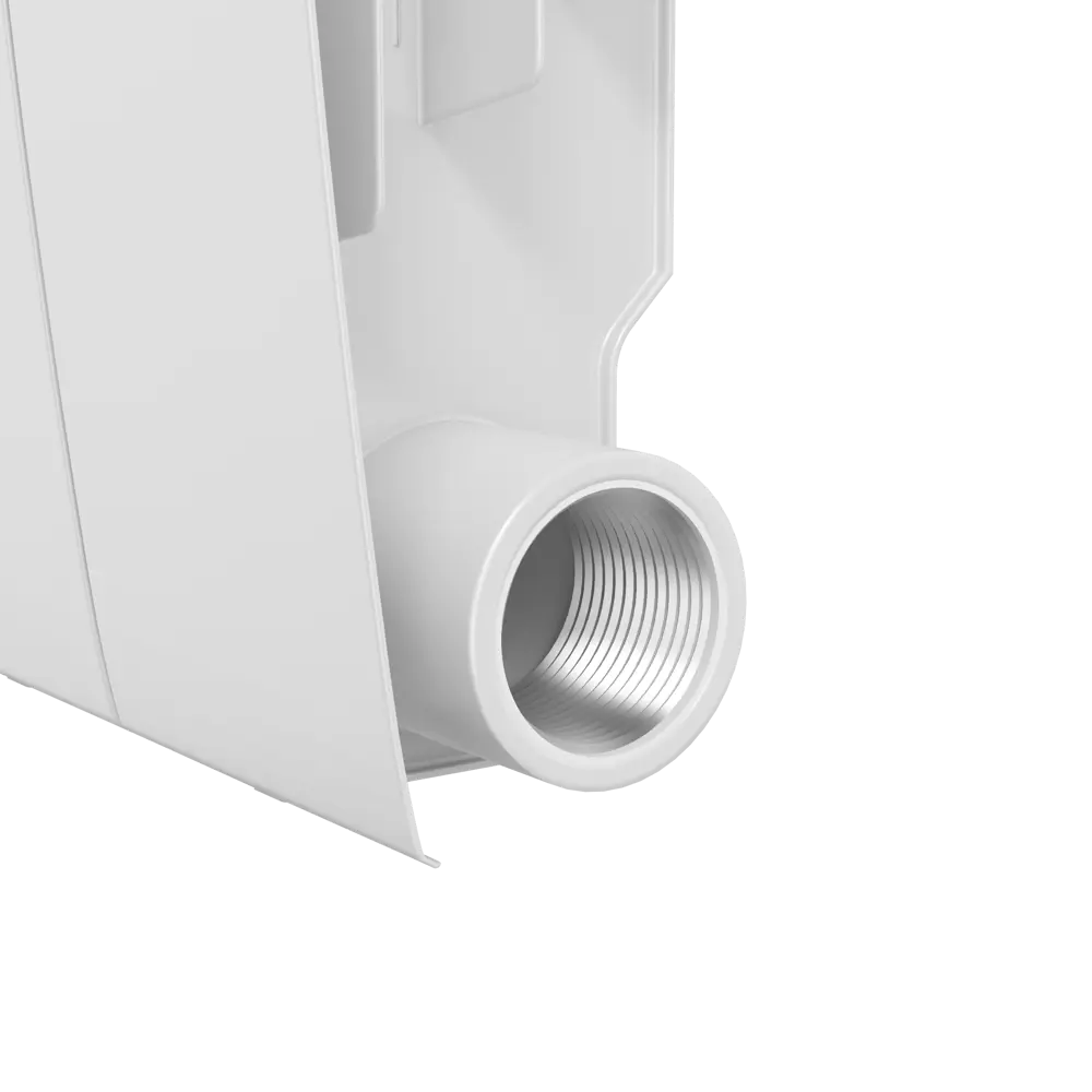 Радиатор секционный Royal Thermo Biliner 350/87 8 секций боковое подключение биметалл белый 82758175 STLM-2134994 - Вид №3