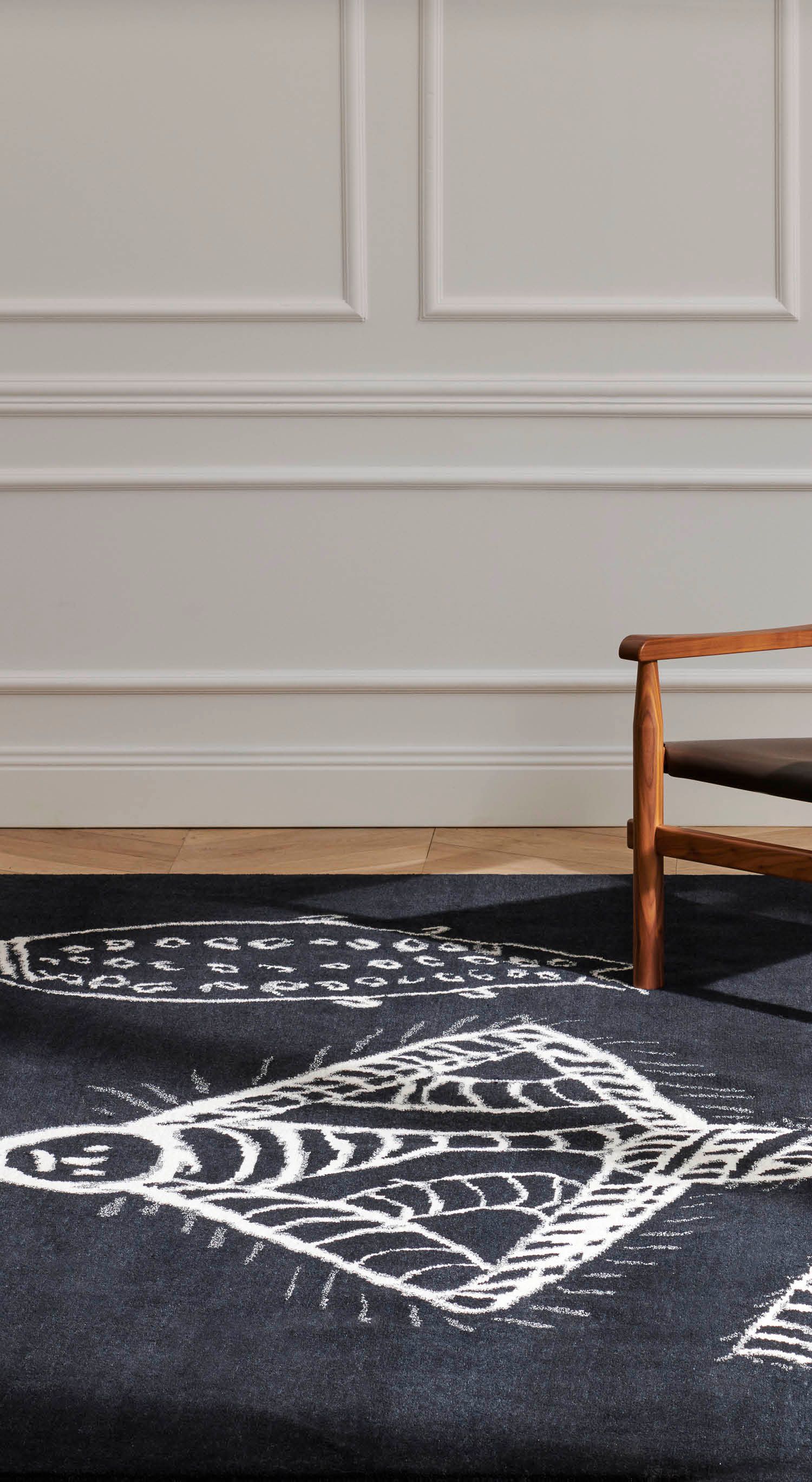 Ковер ручной работы с прямоугольным рисунком CASSINA GRAFFITI ARCH-00065112 - Вид №5