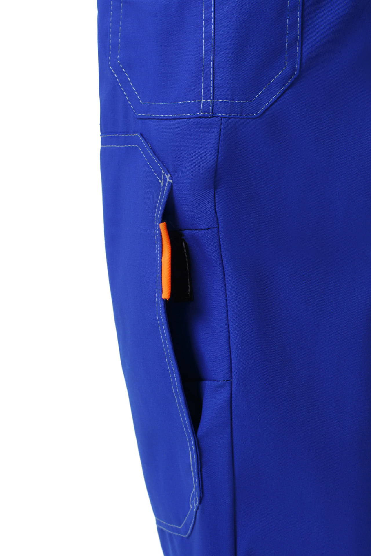 65236 Костюм "Профессионал-1" василек-светло-серый  Летняя спецодежда  размер 60-62/182-188  - Вид №15