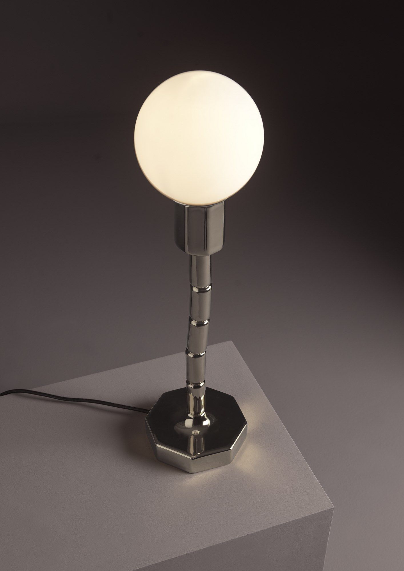 Керамическая светодиодная настольная лампа Ceramica Flaminia макияж ARCH-00140860 - Вид №9