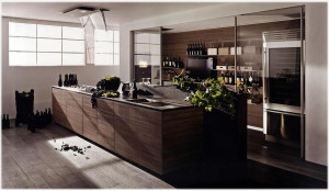 Кухня  VALCUCINE Artematica Noce Tattile-2