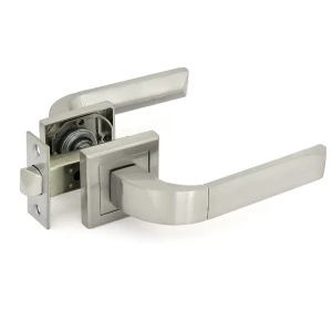 Комплект дверных ручек 22L 100 SN, без запирания, цвет матовый никель