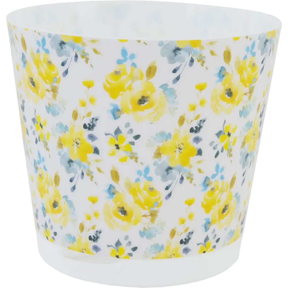 Горшок цветочный Ingreen Easy Grow ø16 h14.6 см v2 л пластик акварель Фиджи декор STLM-2052472