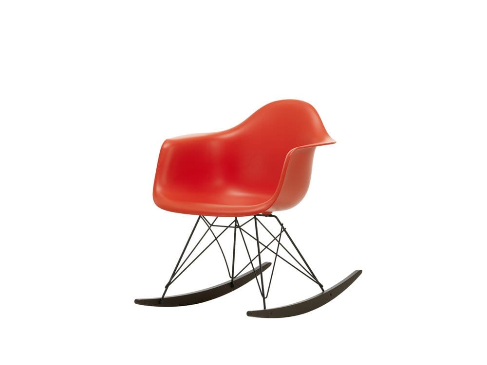 Мягкое тканевое кресло-качалка с подлокотниками VITRA Eames Plastic Chair ARCH-00023828 - Вид №48
