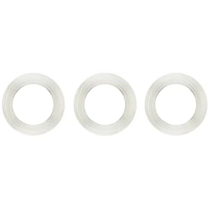 Люверсы, 35 мм, цвет прозрачный, 10 шт.